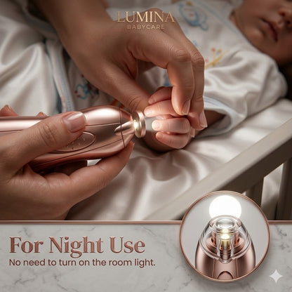 Electric Baby Nail Trimmer – Safe & Gentle Nail Care for Newborns & Toddlers