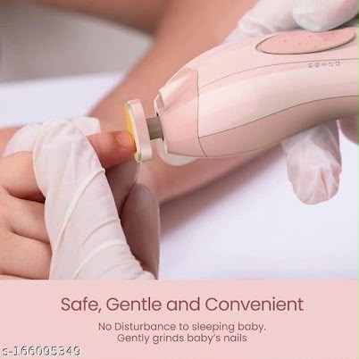 Electric Baby Nail Trimmer – Safe & Gentle Nail Care for Newborns & Toddlers