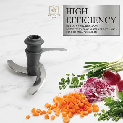 Artifact Pro-Series: 800ml Manual Vegetable & Food Chopper ⚡️