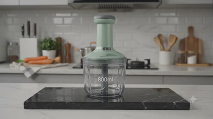 Artifact Pro-Series: 800ml Manual Vegetable & Food Chopper ⚡️